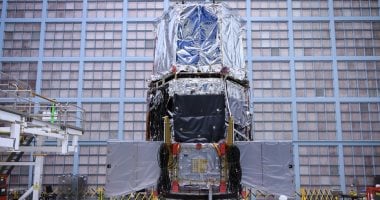 تركيب حاجب شمسي قوي لتلسكوب رومان الفضائي من ناسا تركيب حاجب شمسي قوي لتلسكوب رومان الفضائي من ناسا.jpg