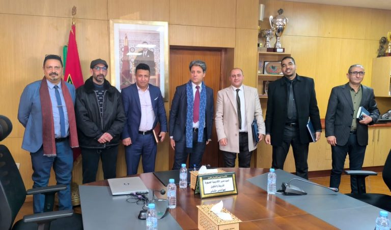 موقع بديلأكاديمية فاس-مكناس: لقاء مع نقابة المتصرفين التربويين يخلص إلى حلول لملفات التعويضات واللوجستيكعقد المكتب الجهوي لنقابة المتصرفين التربويين بجهة فاس-مكناس، يوم الثلاثاء 17 فبراير 2026، لقاءً رسمياً مع مدير الأكاديمية الجهوية للتربية….vor 22 Minuten Whatsapp image 2026 02 19 at 17.07.33.jpeg